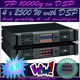 FP 10000Q cu DSP, amplificator 4-ch